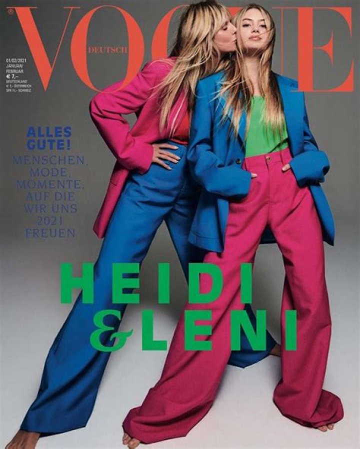 Leni Klum Lands Her First Magazine Cover With Mom Heidi Klum