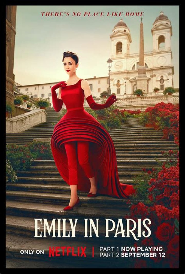 Lily Collins has returned to France to start filming the third season of Emily in Paris