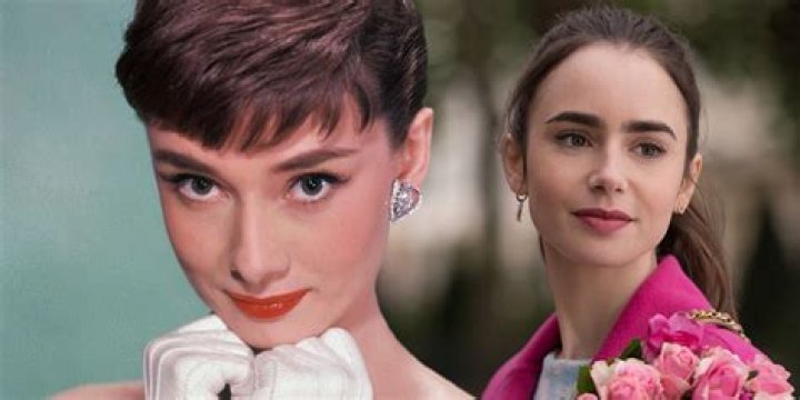 Lily Collins Is Giving Audrey Hepburn Vibes In Gorgeous Photo For Upcoming TV Series Emily In Paris