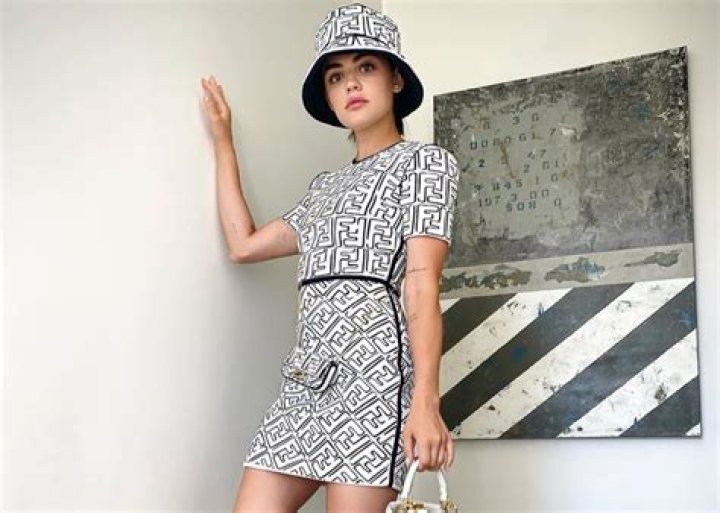 Lucy Hale Is Dazzling In Fendi