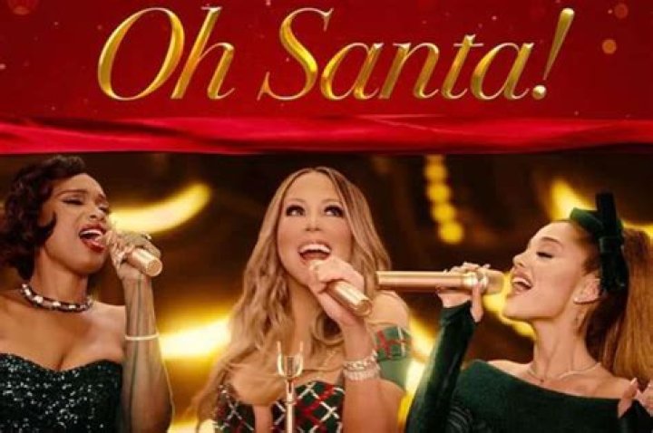 Mariah Carey And Ariana Grande Have Dueling Whistle Notes With Jennifer Hudson For ‘Oh Santa!’