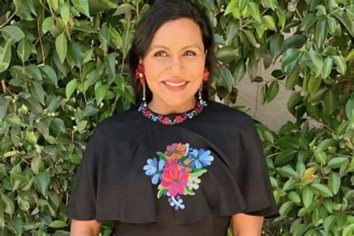 Mindy Kaling Is Amazing In A Crepe, Floral Dress — See Her Fashionable Style!