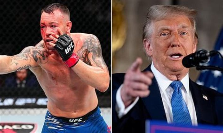 MMA Fighter Colby Covington Speaks With Trump On The Phone During Press Conference