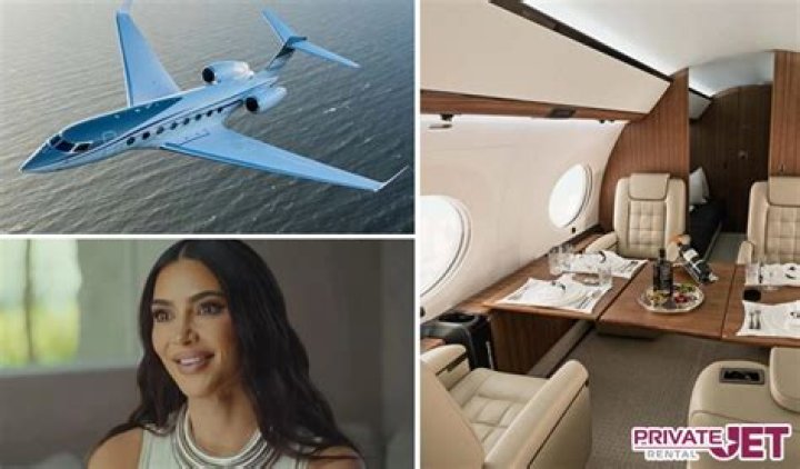 North West borrowed her mom Kim Kardashian’s private jet