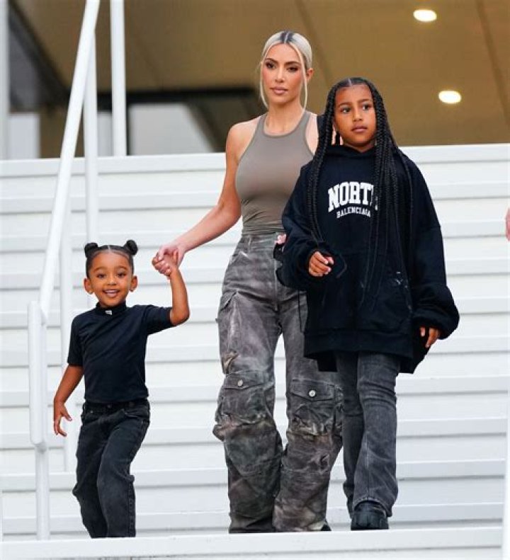 North West Is Shown Designs By Kim Kardashian For Yeezy