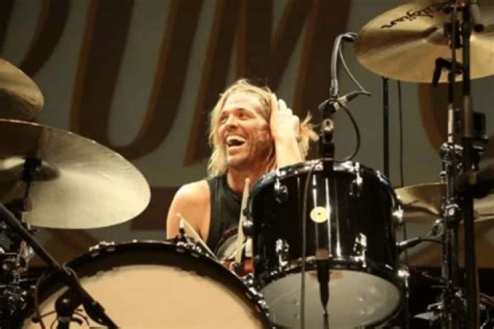 Oliver Shane Hawkins, A Son Of Taylor Hawkins, Performs On The Drums At A Performance In Honour Of His Father