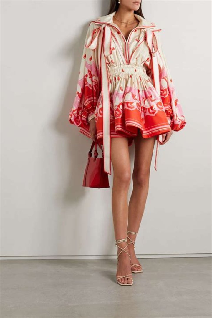 Olivia Munn Shows Off Her Sensational Figure In Zimmermann Mini Dress