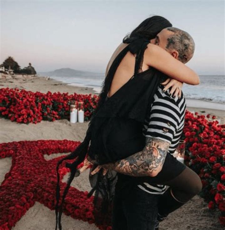 On The One Year Anniversary Of Travis Barker’s Proposal, Kourtney Kardashian Threw A Celebration Complete With Throwback Photos