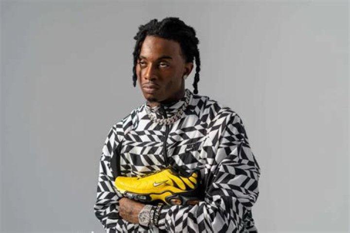 Playboi Carti Wears A Croptop And Work Boots To Football Practice