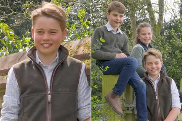 Prince George And His Dad Prince William Look Like Twins In Post On The Boy’s 7th Birthday!