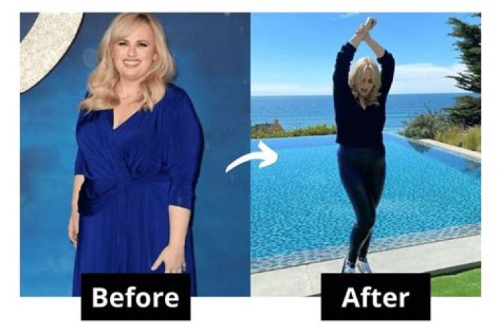 Rebel Wilson Looks Sultry And Fit In Elegant Blue Dress After Quarantine Weight Loss