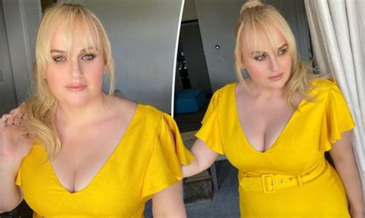 Rebel Wilson Stuns In Yellow Dress As She Shows Off Her Incredible Weight Loss Results!