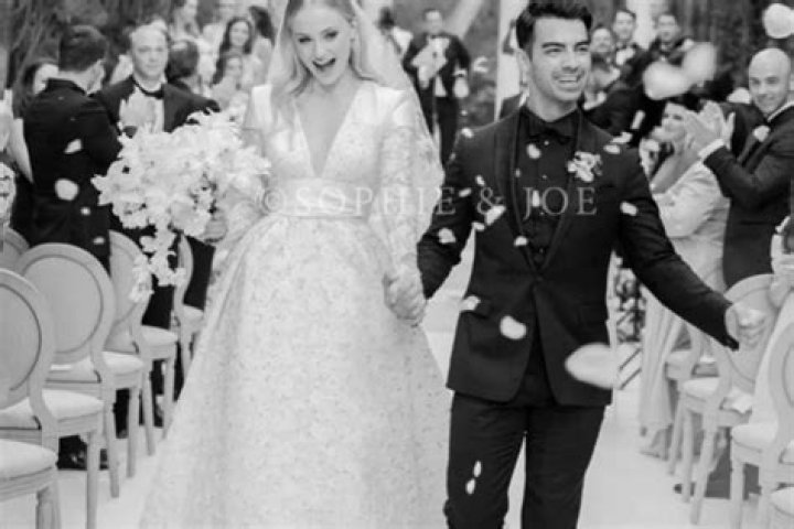 Sophie Turner Is An Exquisite Bride In Louis Vuitton Wedding Gown — See The Gorgeous Photos