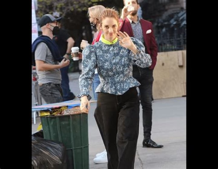 Still irresistible, Uma Thurman shows you how to pair a jacket and blouse this spring