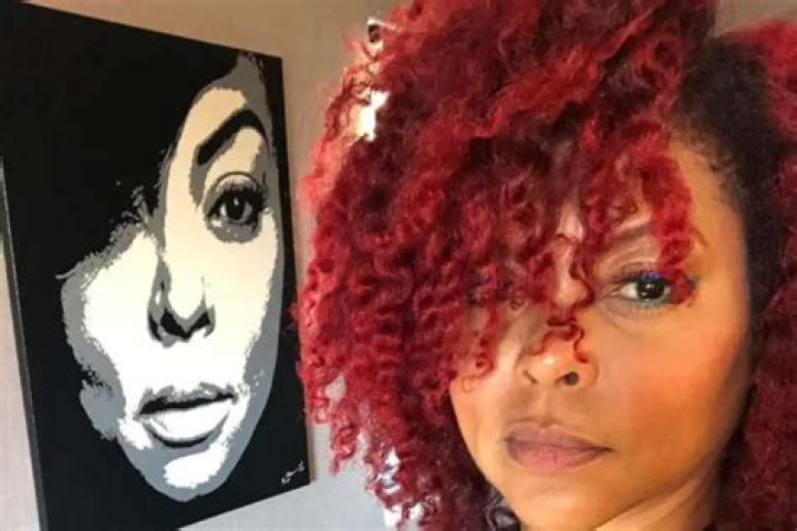 Taraji P. Henson Shows Off Ruby Red Hair Color In New Photos As She Launches TPH By Taraji Hair Care Line