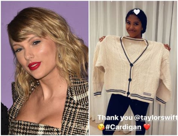 Taylor Swift Sent Natalia Bryant, Kobe’s And Vanessa’s Daughter, A Folklore Cardigan