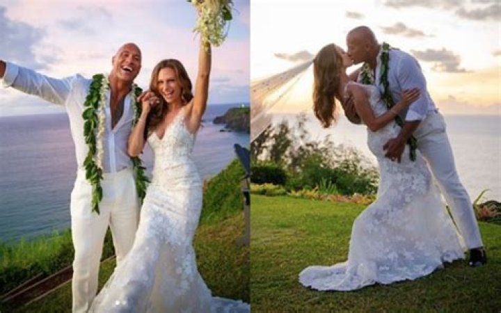 The Rock Secretly Gets Married To Lauren Hashian In Hawaii – See The Gorgeous Photos