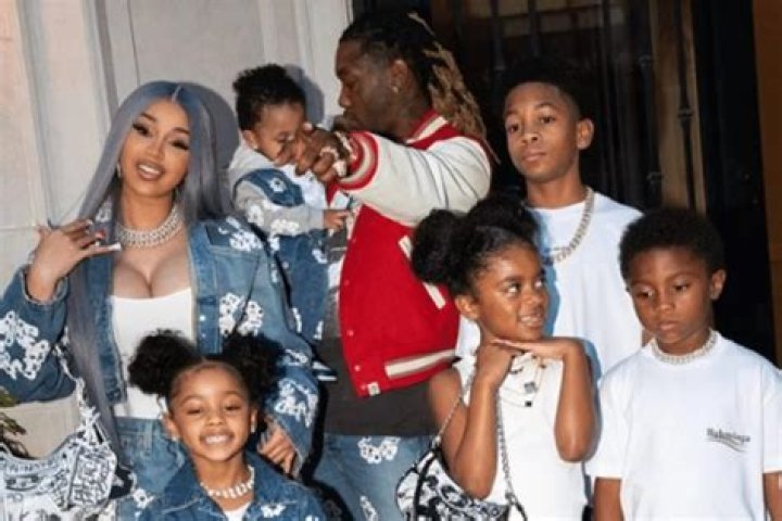 The Seven Members Of Cardi B And Offset’s Family Dressed Alike To Celebrate The Birthday Of Their Son Wave