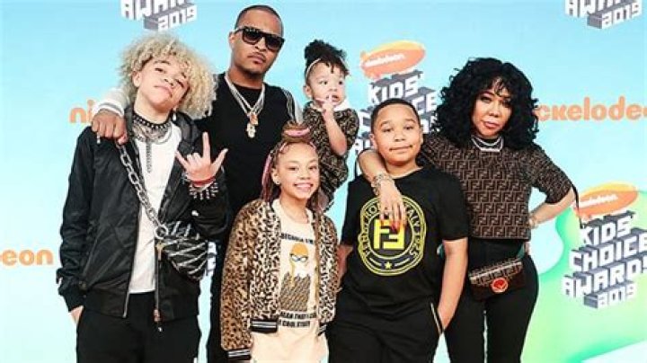 Tiny Harris And T.I.’s Kids, King And Heiress Are Having A Blast In This Video – Tip’s Son Shows Off His Big Brother Skills
