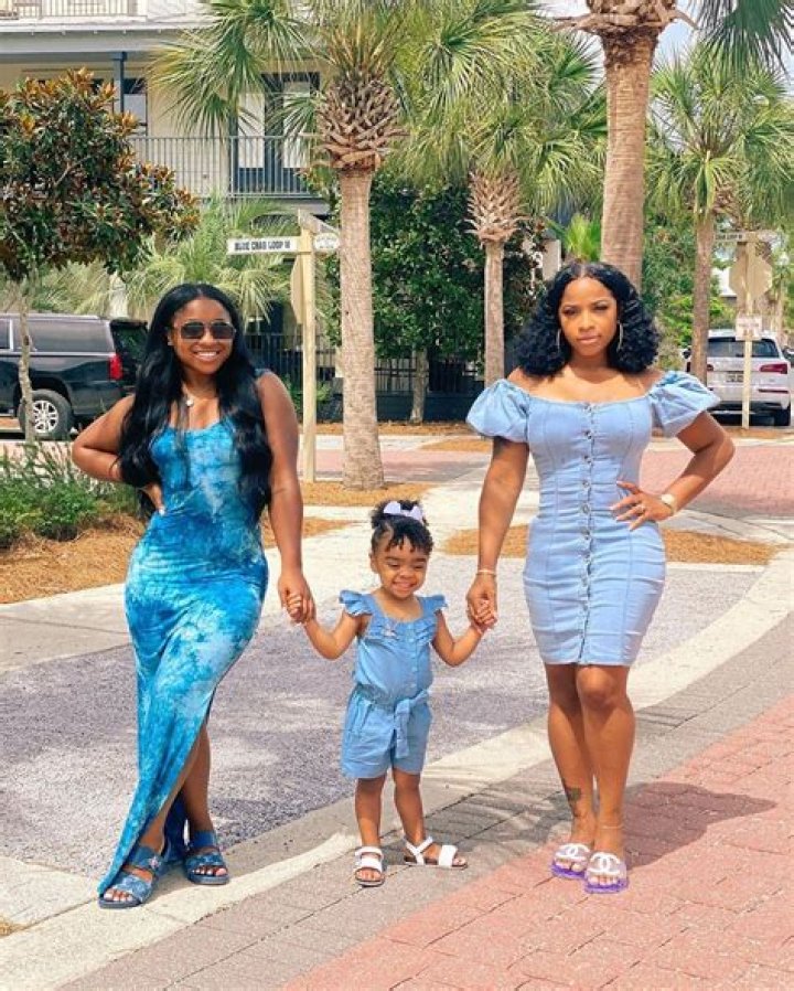 Toya Johnson Gets A Special Treatment From Reign Rushing – Check Out The Baby Girl Putting Makeup On Her Mom