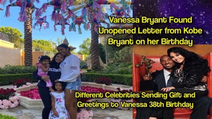 Vanessa Bryant Finds One Last Unopened Love Letter From Kobe And Opens It On Her Birthday