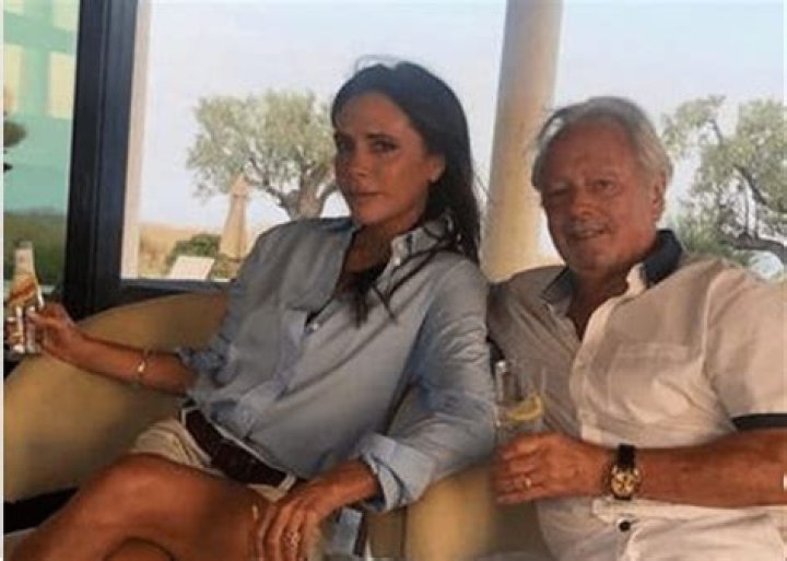 Victoria Beckham calls her father her ‘favorite drinking buddy’