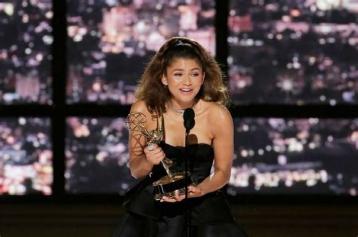Zendaya Shared Her Thoughts Immediately Following Her Epic Emmy Win For Euphoria